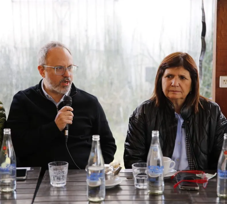 Diego Valenzuela y Patricia Bullrich.