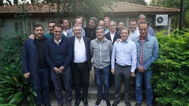 alberto fernandez ya se mueve como jefe de campana de cristina