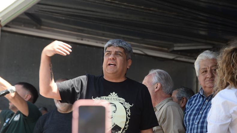 Pablo Moyano, secretario general de la CGT (AGLP) Pablo Moyano, secretario general de la CGT (AGLP)