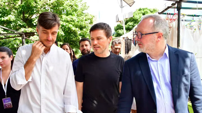 Martín Sabbatella y Lucas Ghi