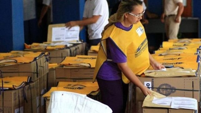 el correo promete 90% de mesas escrutadas para la medianoche