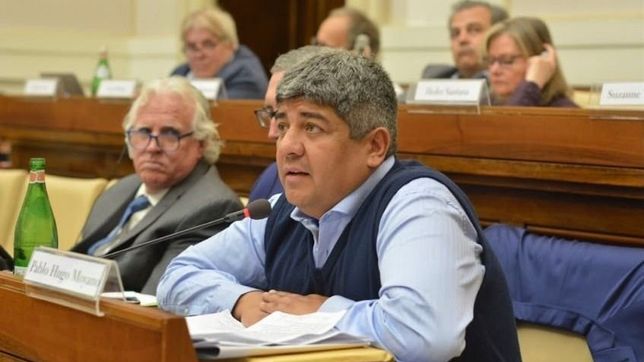 en el vaticano, pablo moyano cargo contra ?la derecha que gobierna argentina?