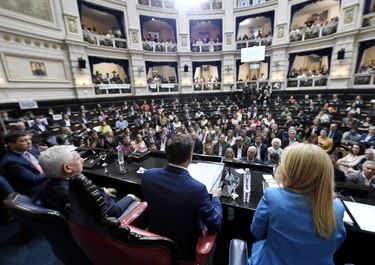 Axel Kicillof en la Legislatura&nbsp;