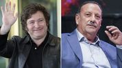 Javier Milei y el gobernador de La Rioja, Ricardo Quintela.