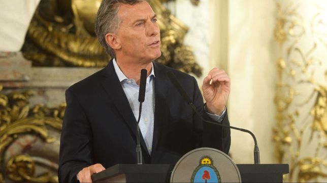 macri: ?en argentina se vive un clima de paz y de esperanza?