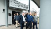 Martín Llaryora entregó fondos, ambulancias y equipamiento en el hospital regional de Marcos Juárez