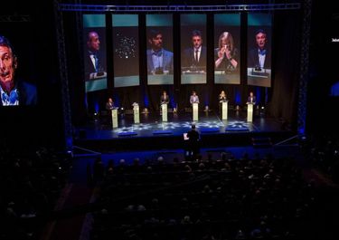 El debate sobre el debate: seis periodistas y suspenso por los machetes de Macri