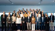 El gabinete del gobernador electo de Entre Ríos, Rogelio Frigerio.&nbsp;