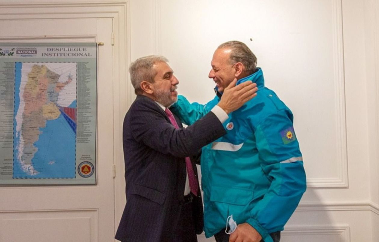 Aníbal Fernández y Sergio Berni Aníbal Fernández Sergio Berni