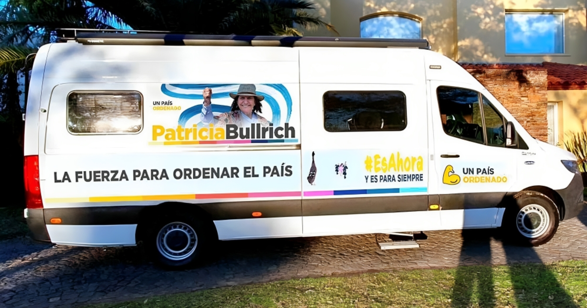 Patricia Bullrich estrena motorhome y sale a la ruta para intentar