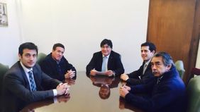 Díaz Pérez va por el Senado y le abre el camino a Julián Álvarez