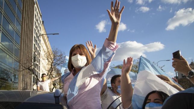 el ejercito en formacion de bullrich para buenos aires