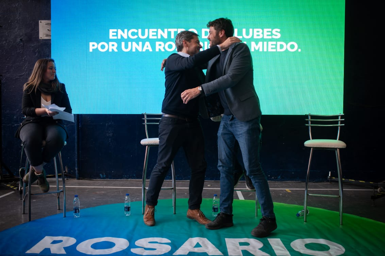 Matías Lammens y Juan Monteverde, aliados en Rosario.