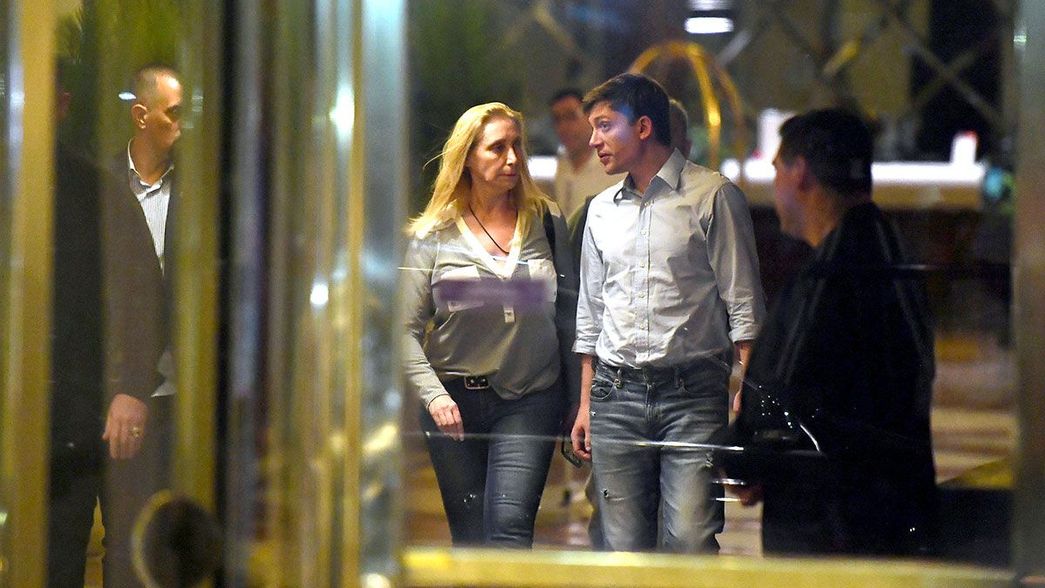 Karina Milei y Santiago Caputo.