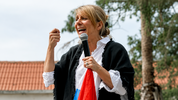 Natalia Neme, la candidata a intendente de Santiago del Estero.
