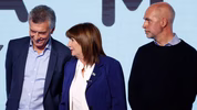 Mauricio Macri, Patricia Bullrich y Horacio Rodríguez Larreta&nbsp;