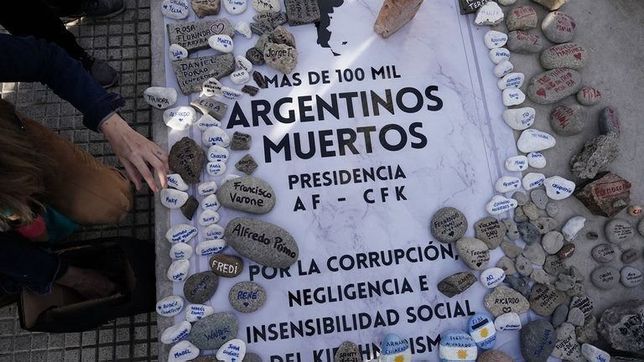 los muertos por covid, en el ring electoral