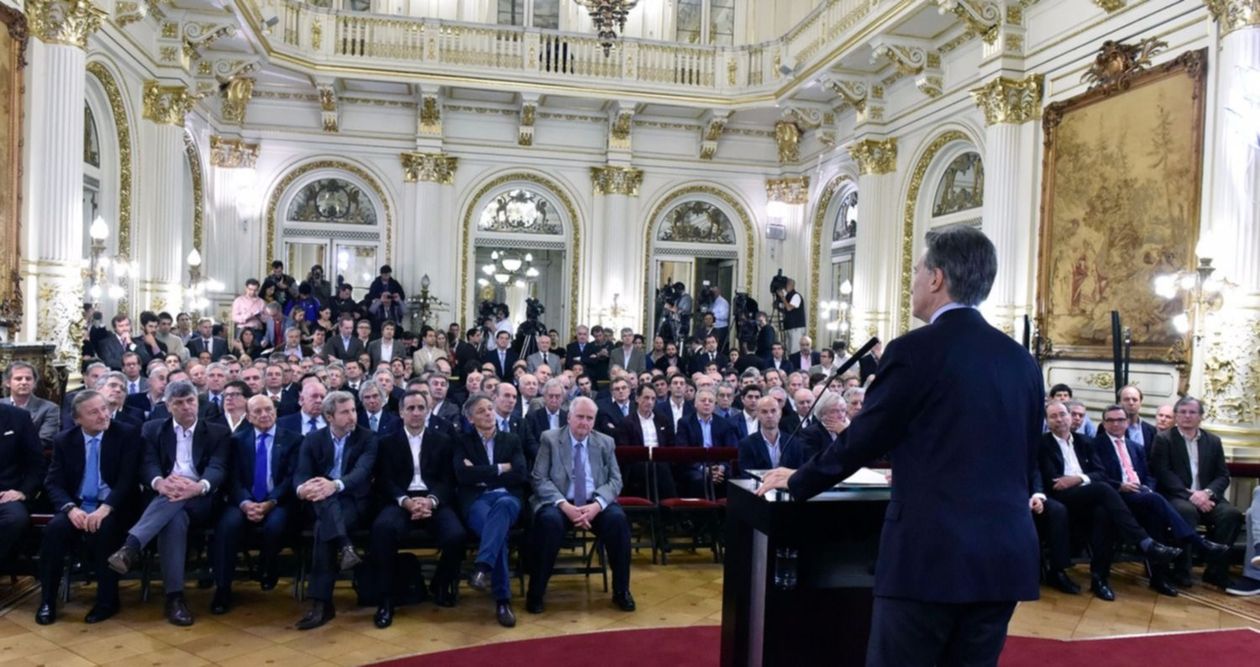 Macri empresarios Casa Rosada