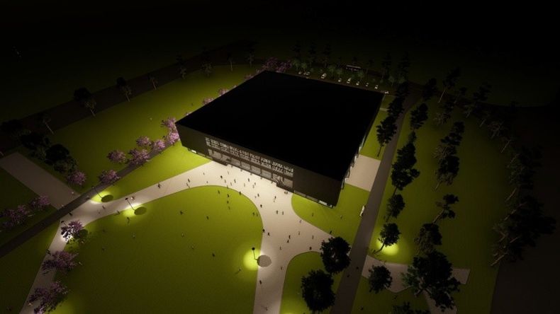 Otro de los renders que dio a conocer en su momento la Municipalidad de Rosario sobre el proyecto de la ex Rural.