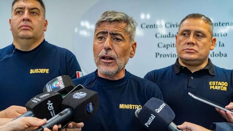 Juan Pablo Quinteros, ministro de Seguridad de Martín Llaryora