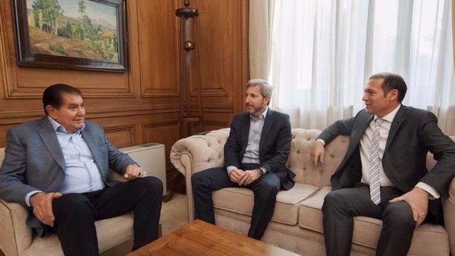 frigerio dejo tranquilo al gobernador de neuquen y a un poderoso dirigente petrolero