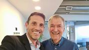 Pablo Corsalini con Juan Schiaretti.