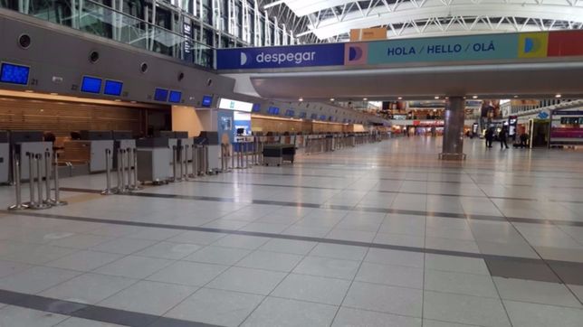 el paro de moyano y las cta, en fotos