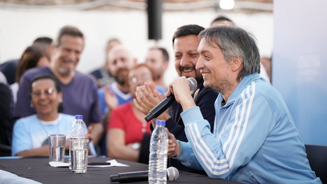 maximo kirchner: desde el pj bonaerense vamos a construir el triunfo de massa y kicillof