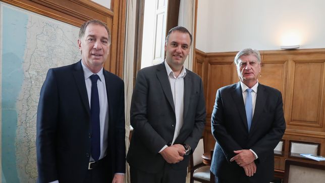 Diego Santilli tuvo con Sergio Ziliotto su primera foto con un peronista opositor: deudas, reformas y un aviso