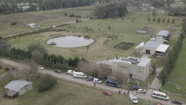 desde el aire: esta es la fastuosa chacra del detenido ex juez melazo