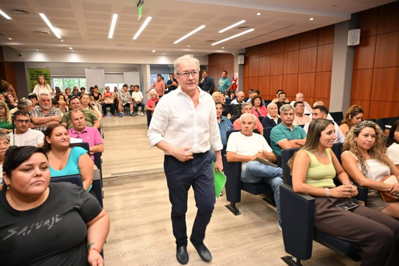 Marcelo Severeini, presidente de CALF y un jugador importante para la política de Neuquén.