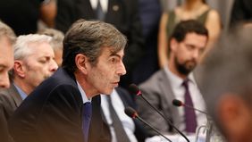 Eduardo Rodríguez Chirillo, secretario de Energía de la Nación. Fue el funcionario que más informó sobre la negociación de la ley ómnibus. Eduardo Rodríguez Chirillo, secretario de Energía de la Nación. Fue el funcionario que más informó sobre la negociación de la ley ómnibus.
