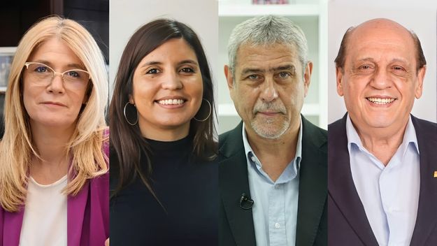 Verónica Magario, Daniela Vilar, Jorge Ferraresi y Juan Jose Mussi