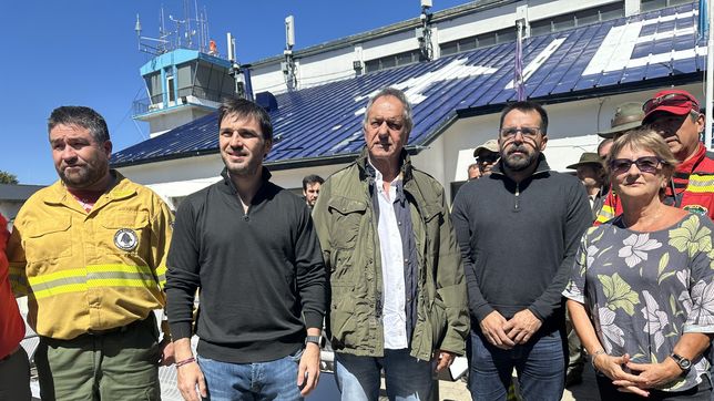 Daniel Scioli se reunió con Ignacio Torres mientras&nbsp;Javier Milei rompe relaciones con los gobernadores