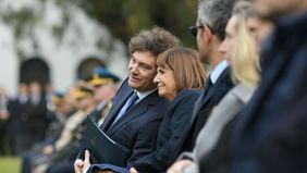Javier MIlei y Patricia Bullrich.