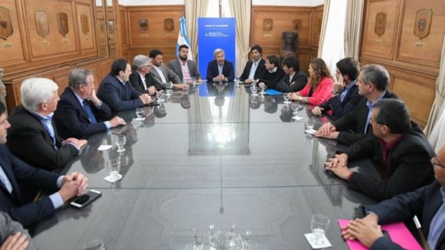 ante las presiones por el ajuste, frigerio contiene a la tropa de vidal