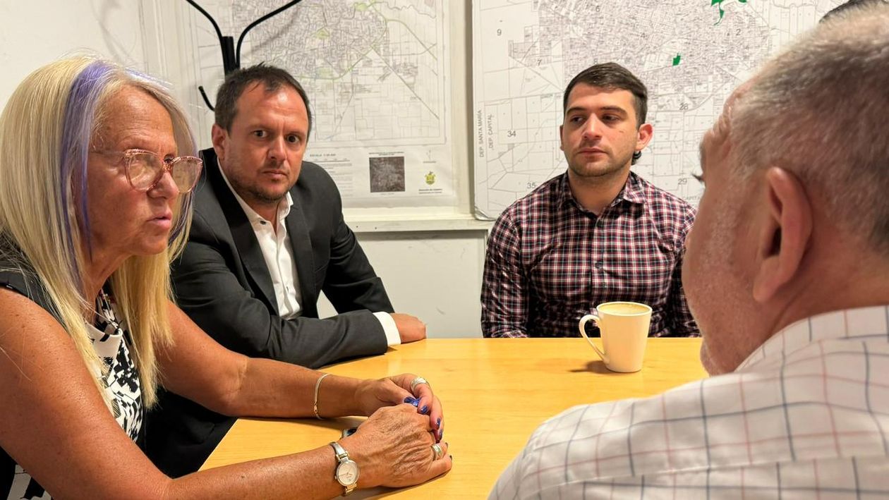 Graciela Villata, Martín Juez y José Romero Vázquez, ediles del Frente Cívico de la capital.