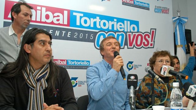 Aníbal Tortoriello llegó al municipio de Cipolletti por la CC-ARI en 2015.