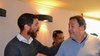 Gerónimo Barraquero y el senador Alberto Weretilneck buscan triunfar en Dina Huapi.