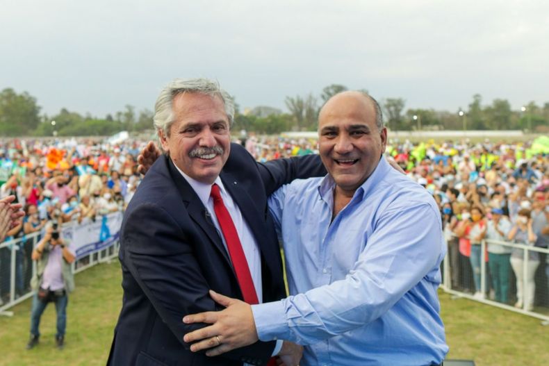 Juan Manzur y Alberto Fernández Juan Manzur Alberto Fernandez