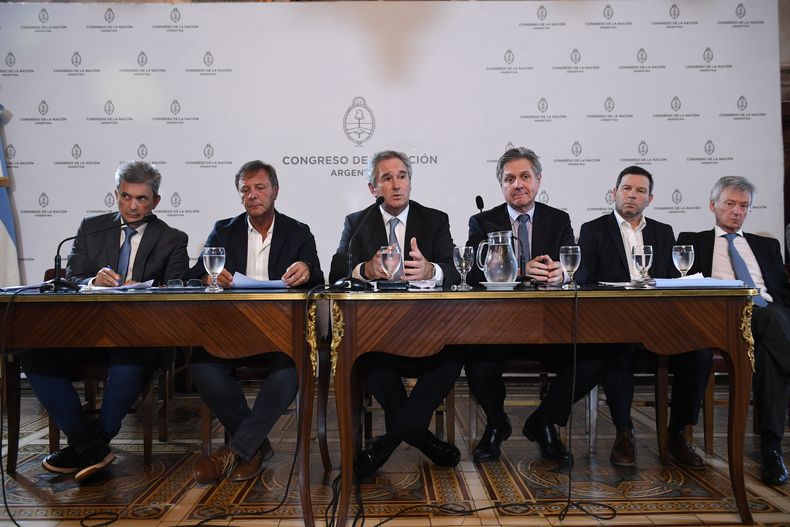 La bicameral que trató el DNU del FMI.&nbsp;