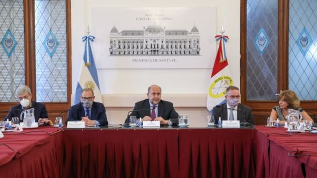 perotti se apoya en la oposicion para reclamarle tribunales federales a la nacion