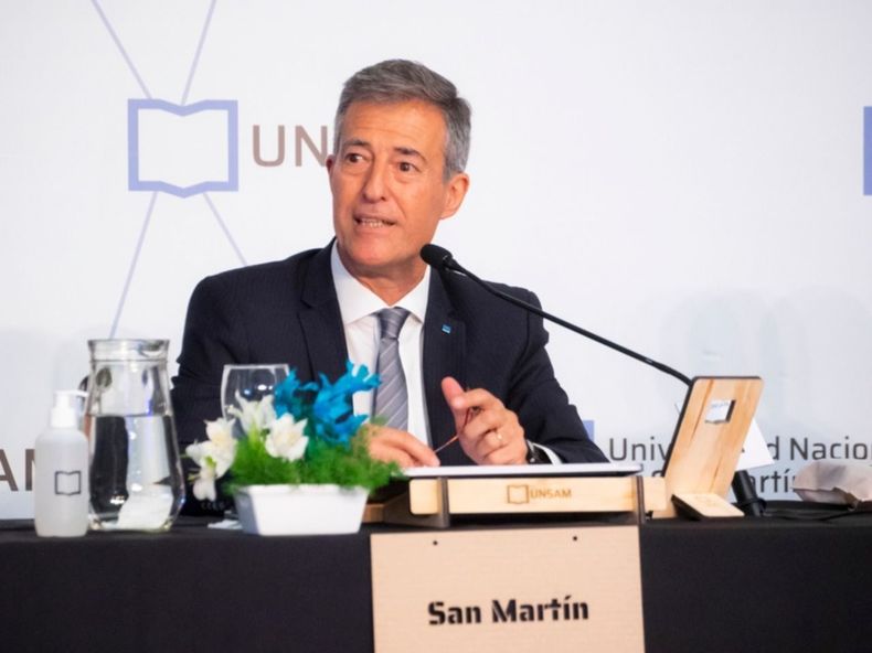 Carlos Greco, rector de la Unsam Universidad Nacional de San Martín