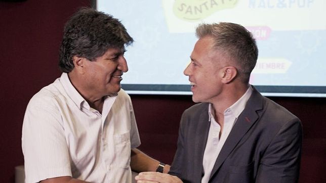 Evo Morales vuelve a Rosario invitado por Busatto.
