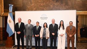 Hugo Passalacqua con el bloque Argentina Federal.&nbsp;