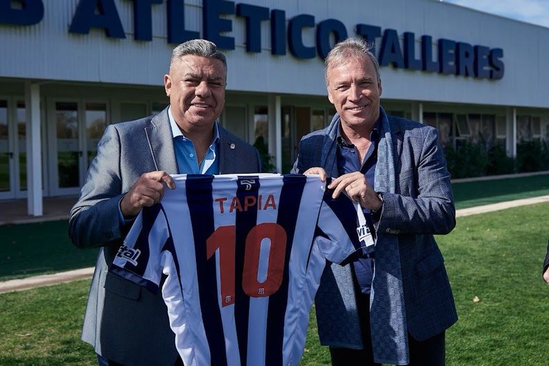 Claudio Chiqui Tapia y Andrés Fassi, otros tiempos.