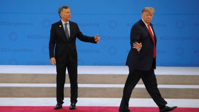 trump se va sin hablar y el gobierno se apura a desactivar especulaciones