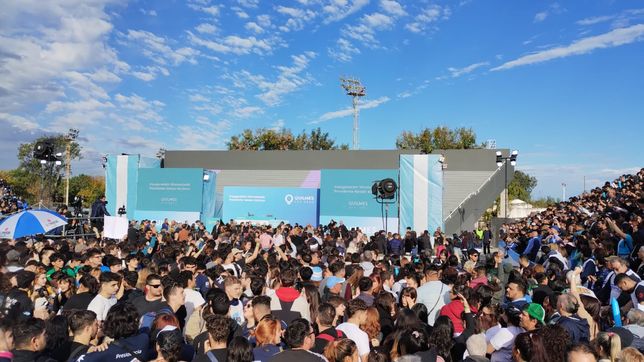 El polideportivo de Quilmes que recibe a Cristina Fernández de Kirchner.