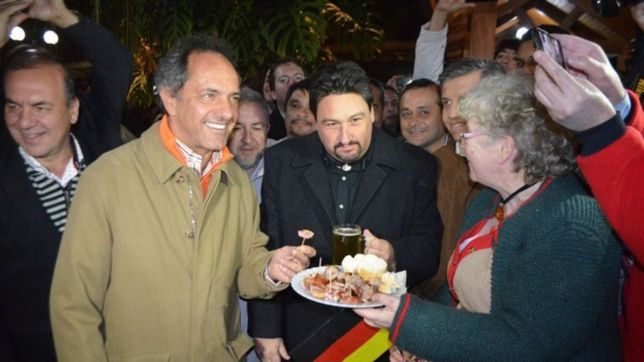 scioli volvio a demostrar que closs es uno de sus preferidos para el futuro