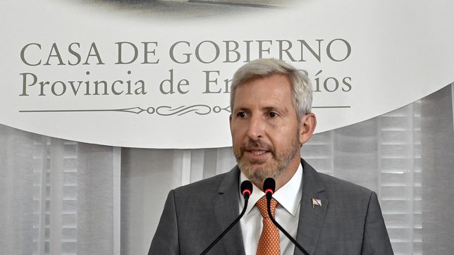 Rogelio Frigerio, gobernador de Entre Ríos.